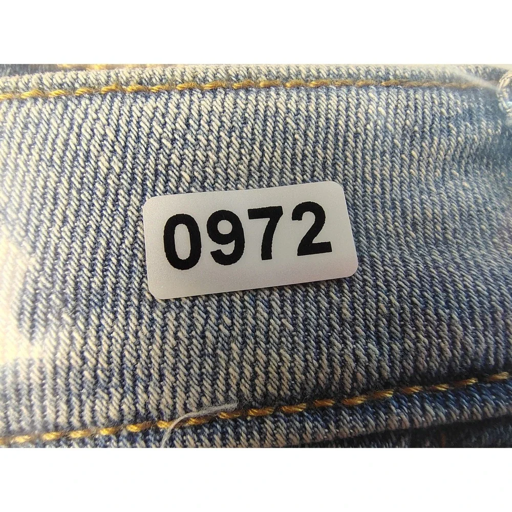 Old Navy High-Rise Wow Denim Shorts Light Wash Blue Womens Size 2 Cuffed Western